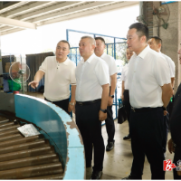彭丁峰调研溆浦现代物流产业发展工作并召开座谈会