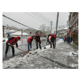 瑞雪兆丰年劳动展风采 ——凤凰县自然资源局组织干部职工开展义务扫雪活动