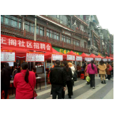 凤凰县举办2021年“春风行动”就业援助三王阁社区招聘会