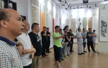 凤凰县庆祝中国共产党成立100周年美术书法展正式开幕