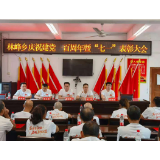 凤凰县林峰乡召开庆祝建党一百周年暨“七一”表彰大会
