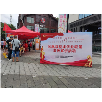 凤凰县人力资源和社会保障局开展“百日服务攻坚，千万岗位推送”专场招聘会暨就业服务惠企惠民“五进五送”活动