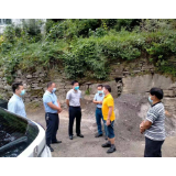 吴章游到好友村督导检查疫情防控工作