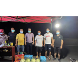 凤凰县茶田镇爱心商家捐赠防疫物资助力疫情防控