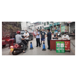 凤凰县木江坪镇：赶场天扎实做好交通顽瘴痼疾和疫情防控工作