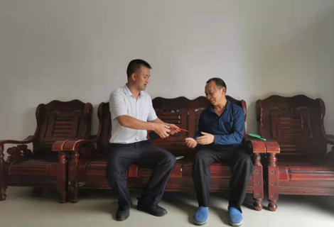 凤凰县茶田镇:我为群众办实事 走访慰问困难党员