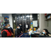 凤凰县沱江镇渭阳社区：加强综合治理  建设平安社区  渭阳社区夜间巡查