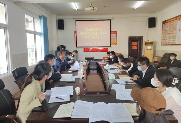凤凰县委宣传部理论学习中心组（扩大）第五次集体专题讨论学习党的二十大报告