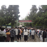 凤凰县茶田学区预防地震疏散演练