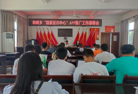 凤凰县林峰乡：召开“国家反诈中心”APP推广工作部署会