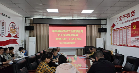优化营商环境在行动丨凤凰：召开“智赋万企"行动工作会 助推新型工业化发展