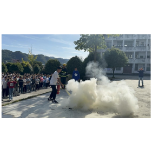 凤凰县新场镇：消防防空演练进校园筑牢安全防线
