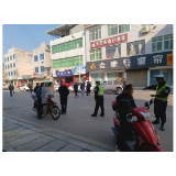 凤凰县阿拉营镇各村（社区）两站两员开展交通劝导