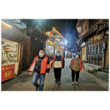 凤凰县沱江镇：群防群治促稳定，夜间巡查助民安