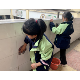 凤凰县箭道坪小学土桥路校区：校园“美容”在行动