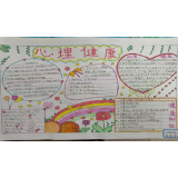 凤凰县箭道坪小学土桥路校区：开展“阳光心理，健康成长”手抄报评比活动