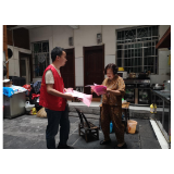 凤凰县沱江镇三王阁开展文明宣传倡导和民调知识普及综合宣传活动