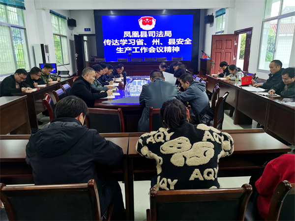 凤凰县司法局传达学习省、州、县安全生产工会议精神。.jpg