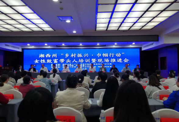 湘西州“乡村振兴·巾帼行动”女性致富带头人培训暨现场推进会在凤凰县召开