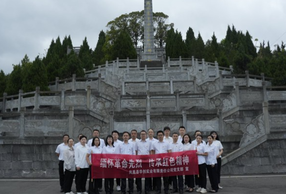 凤凰华创集团：缅怀革命先烈，传承红色精神