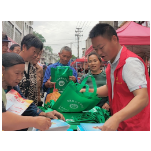 凤凰县廖家桥镇开展“人人讲安全、个个会应急”防灾减灾系列宣传活动