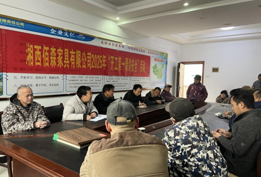 凤凰县吉信镇：扎实开展企业“开工第一课讲安全”活动