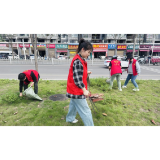凤凰县渭阳社区开展“五一”节前环境大整治联点共建志愿服务活动