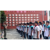 凤凰县箭道坪第二小学携手“湘西战狼”开展行为规范矫正训练 助力平安校园建设