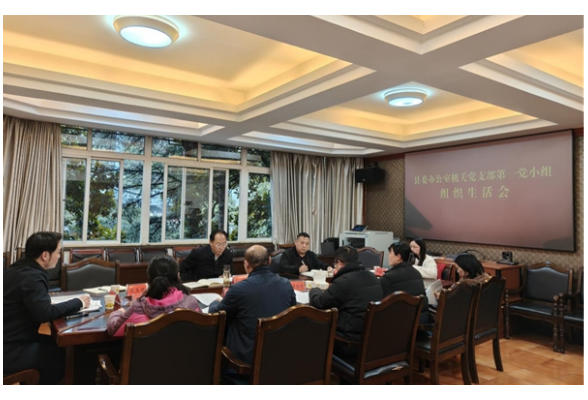 凤凰县委书记毛家以普通党员身份参加 所在党支部组织生活会