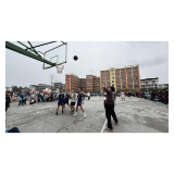 凤凰县崇文中学第二届校园杯篮球赛火热进行中