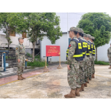 凤凰县腊尔山镇基干民兵集中点验大会圆满举行