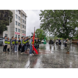 凤凰县茶田镇举行2026年基干民兵点验大会