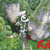 凤凰融媒丨飞水谷：山水如天河倾泻  人间只在此间逢