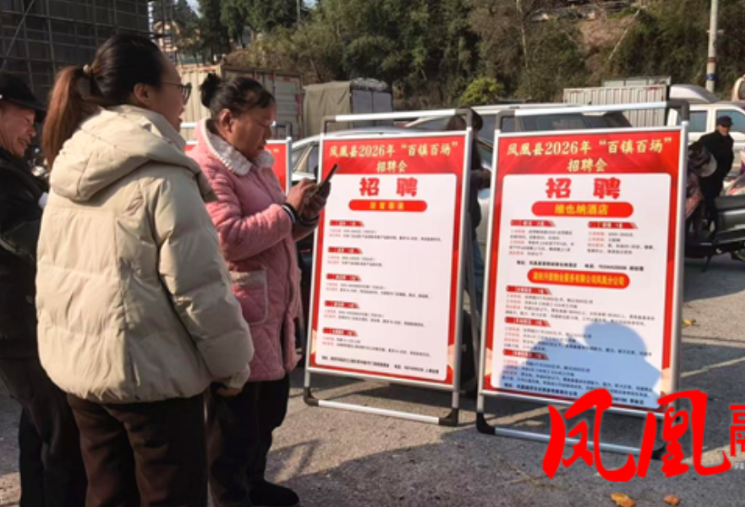 凤凰县启动春风行动“百镇百场”招聘活动 精准服务稳就业促发展