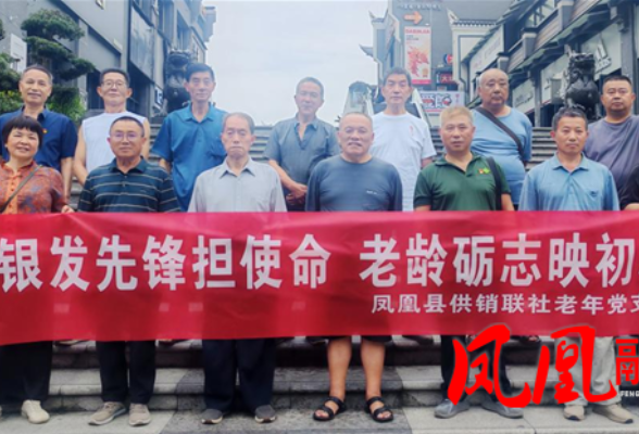 凤凰县供销联社老年支部召开庆祝建党105周年座谈会