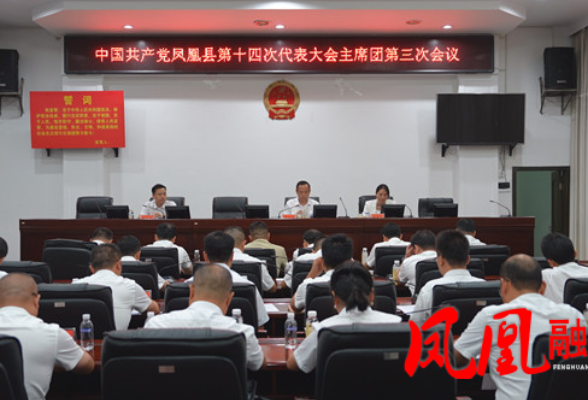 聚焦党代会|凤凰县第十四次党代会召开大会主席团第三次会议