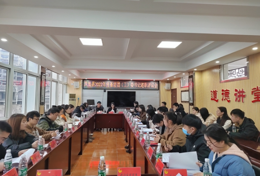 团县委组织召开2022年度基层团（工）委书记述职会