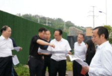 深入项目一线 现场办公解难题：毛家带队调研指导重点项目建设