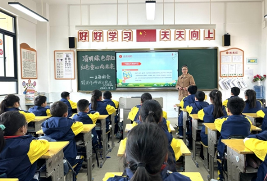 凤凰县箭道坪小学沱江校区：开展 “清明绿色祭扫 红色童心向未来”系列活动