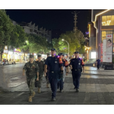 文明新风润湘西丨凤凰县公安局：巡特警大队开展武警联勤巡逻工作