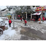 文明新风润湘西丨凤凰县茶田镇：铲雪除冰展现担当 灾情统计稳定民心