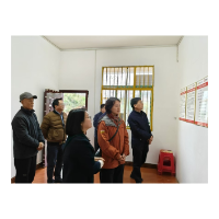 济南市红十字会到凤凰县考察博爱家园竹山村村卫生室建设项目