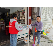 凤凰县林峰乡：沿街开展禁毒宣传志愿活动