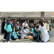 凤凰县箭道坪第二小学：溺水演练防在先   安全时刻记心间