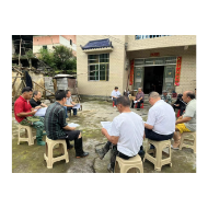 凤凰县教师发展中心深入联系村宣讲习近平总书记考察湖南重要讲话和指示精神