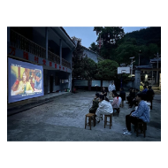 凤凰县木江坪镇：送电影下乡   推动乡村文化建设