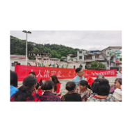 凤凰县林峰乡开展安全生产月宣传进圩场活动