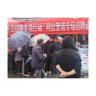 “百日千万招聘专项行动”持续发力——阿拉营镇现场招聘会成功举行