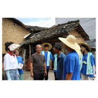 怀化学院“好种子”文旅志愿服务队走进胜花村开展助残活动