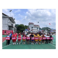 凤凰县新场镇大坡村第六届葡萄采摘节暨第二届“丰收杯”村BA篮球邀请赛开幕